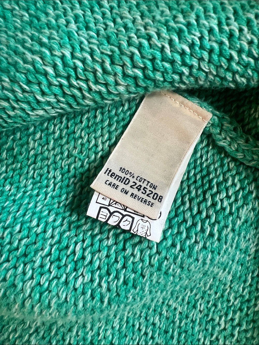 L.L. Bean Women's green Marled Button-Front Cardigan XL - Picture 6 of 10